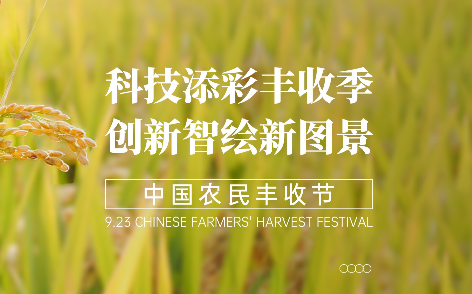 科技添彩豐收季，創(chuàng)新智繪新圖景！